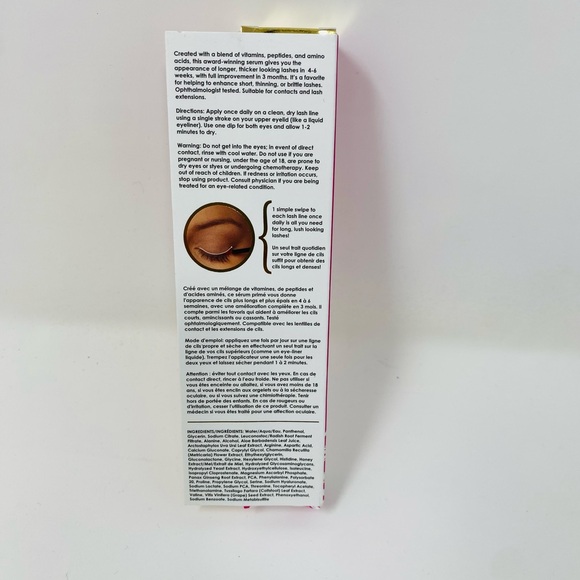 NWT Grande Cosmetics GrandeLASH - MD Lash Enhancing Clear Serum 0.07 oz/2 ml - Picture 3 of 11